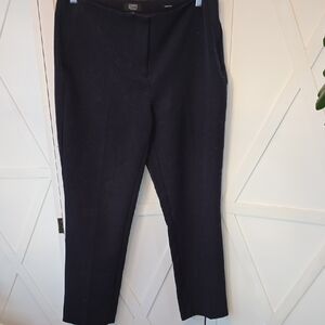 Jones New York Black Straight Leg Pants